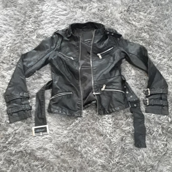 amisu leather jacket